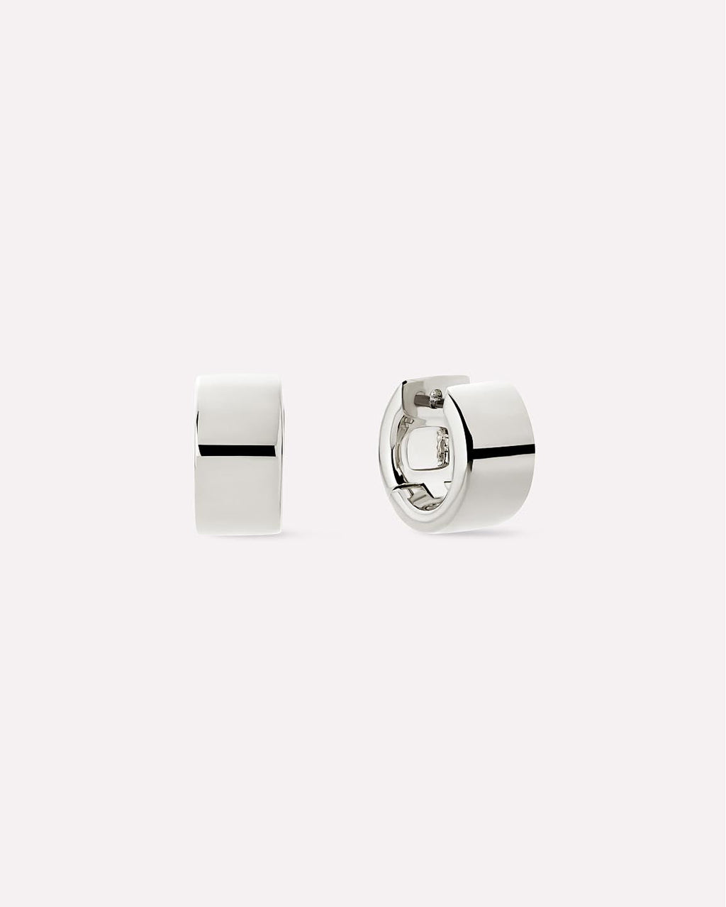 Hoop Earrings - Eden Hoops Silver
