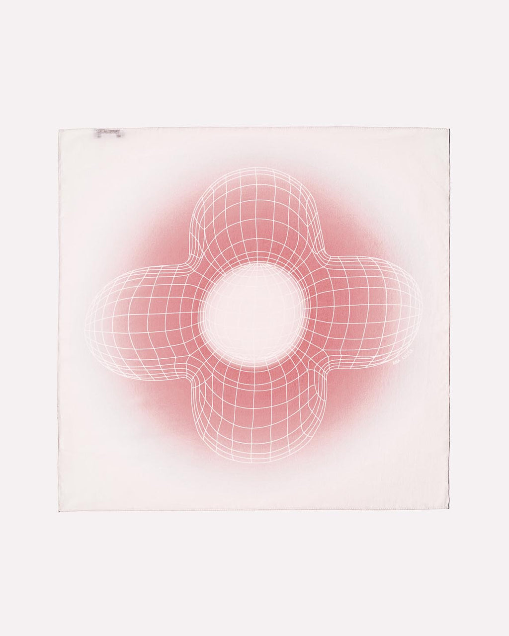 Pink Silk Scarf - Flora Silk Scarf