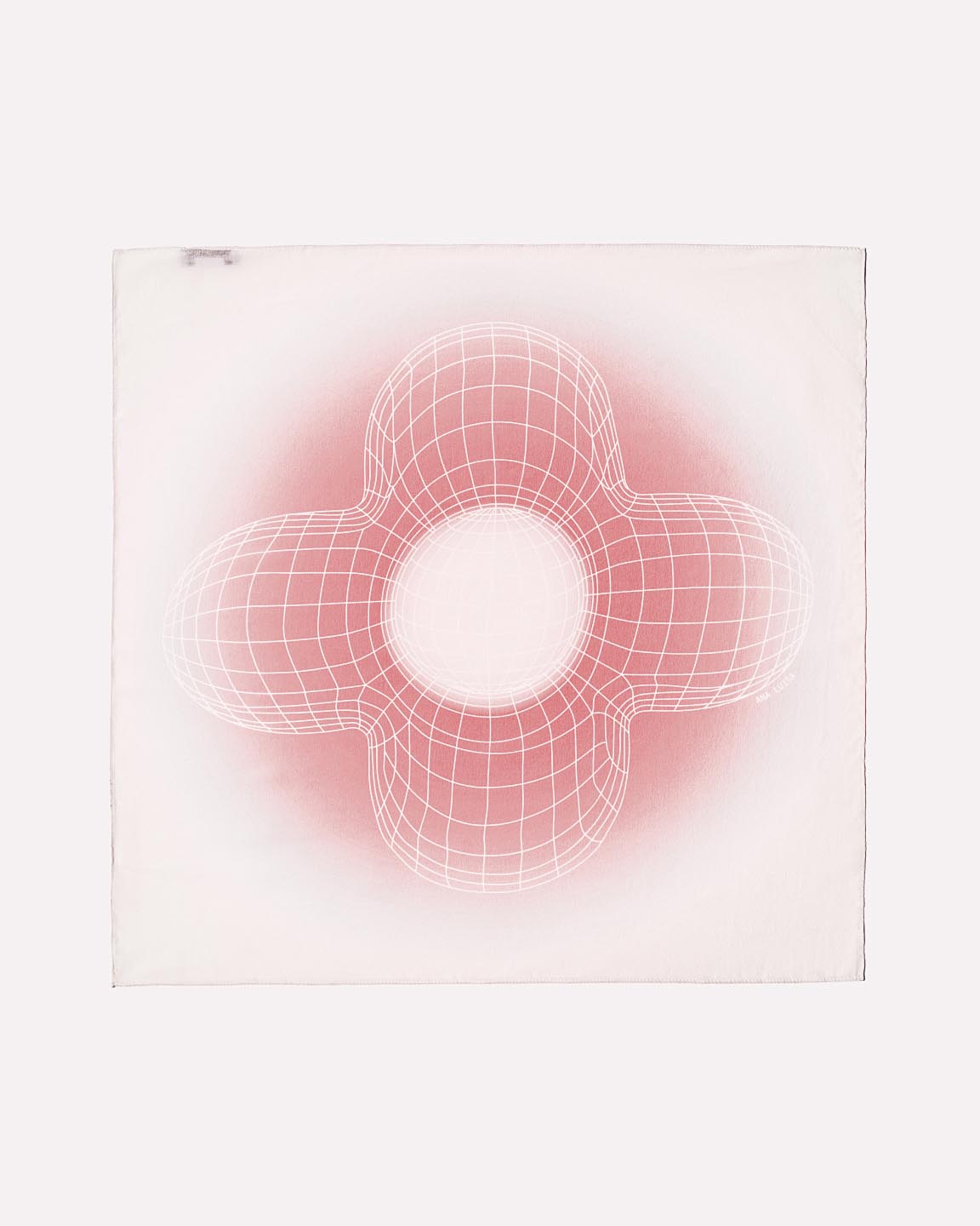 Pink Silk Scarf - Flora Silk Scarf