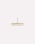 Solid Yellow Gold - Diamond Toggle Charm