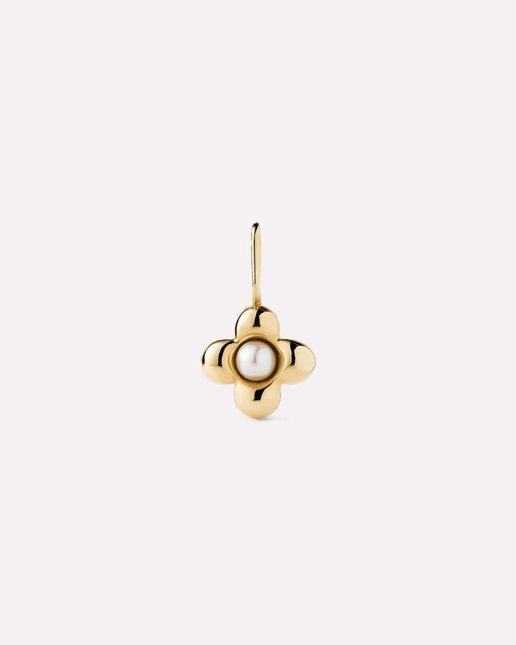 Solid Yellow Gold - Pearl Mini Liora Charm