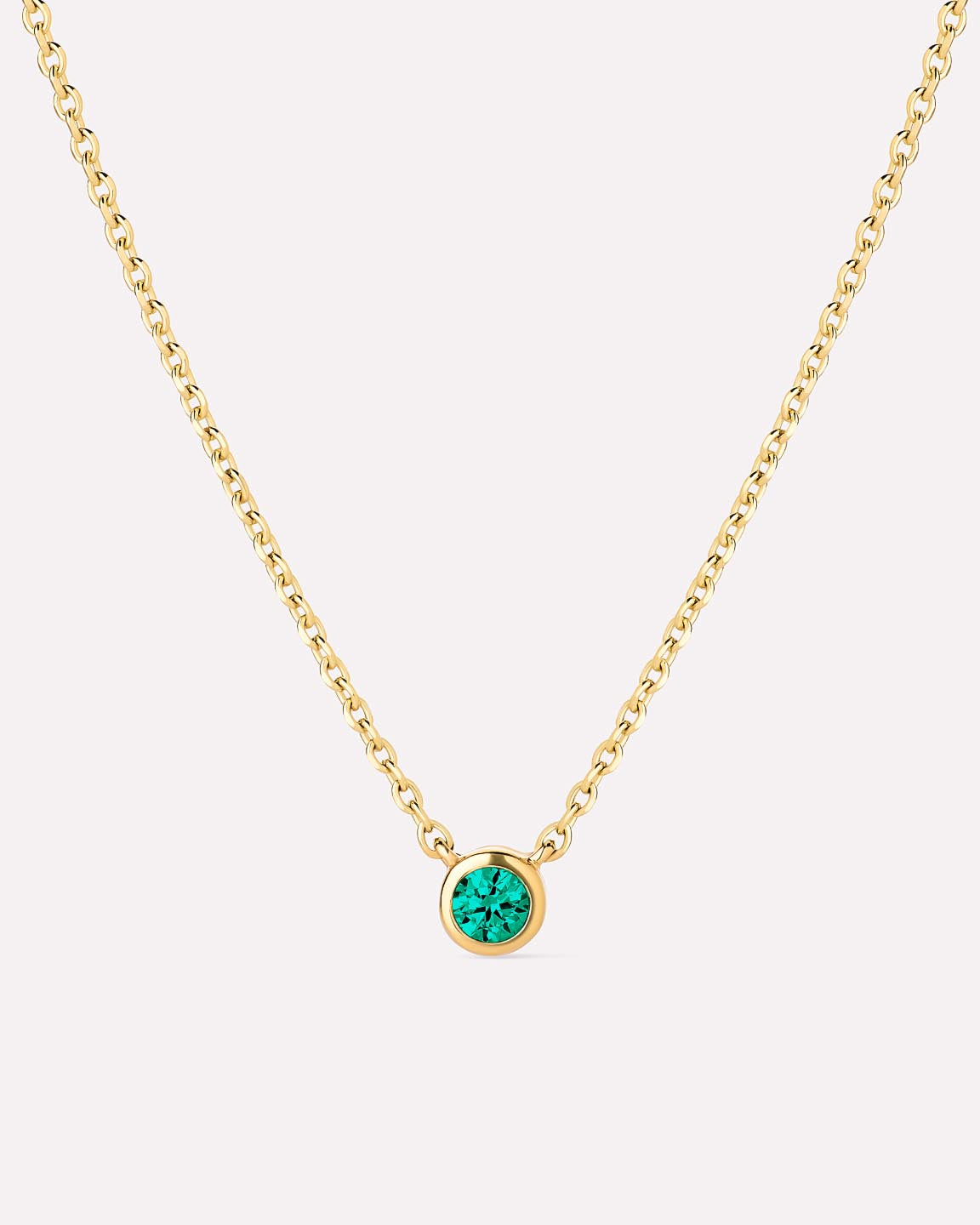 MTO 3 - Pebble 2 Stone Necklace