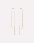 Solid Yellow Gold - Mini Flower Threaders