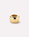 Solid Yellow Gold - Luna Charm